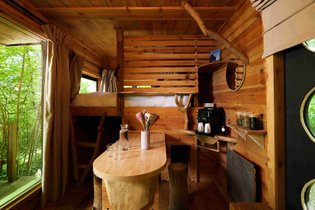 Cabane de trappeur Oise