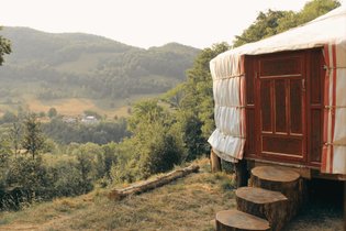 La Yourte avec vue imprenable