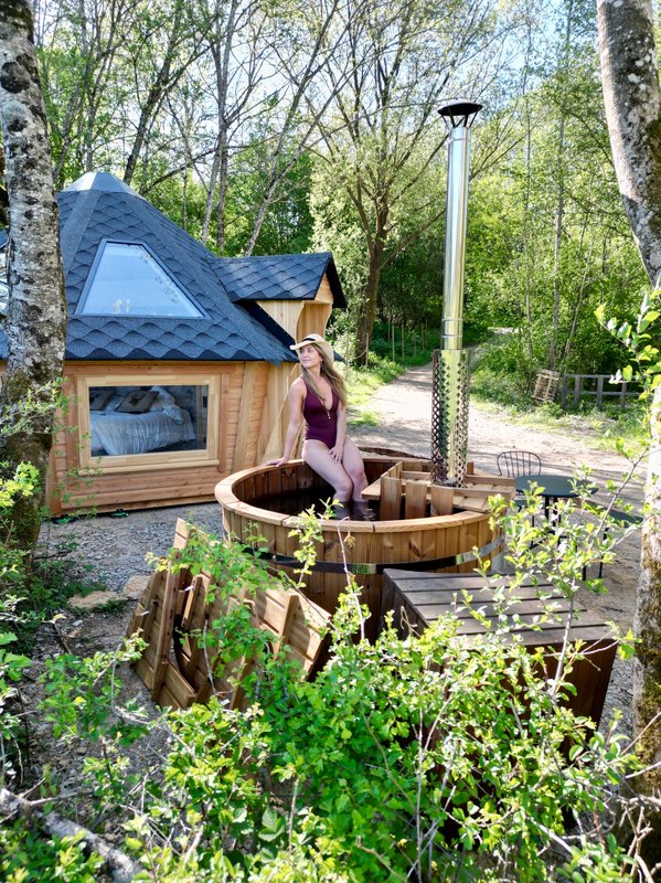 La cabane Boréale & Spa à Viévy (1)