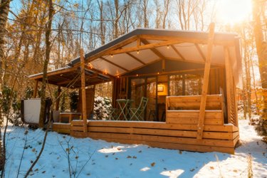 HY•Lødge Spa-2pers N°1 (Chalet nature avec spa privatif) à Anould (1)