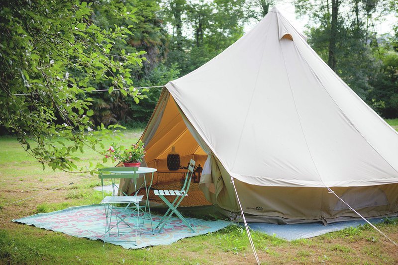 tipi au fil de l'eau