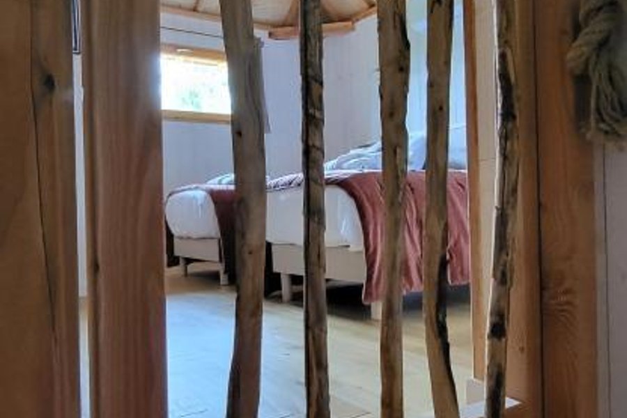 Cabane Château duplex - Spa/Jacuzzi™ - Aulteribe — photo 2