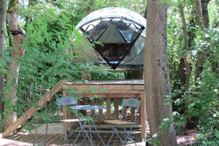 La Tente Bulle perchée