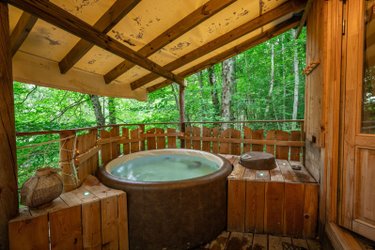 Cabane Spa Les Elfes à Saint Léger Les Mélèzes (2)