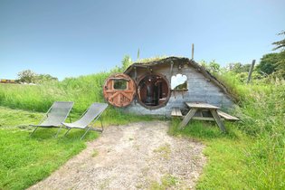 Cabane végétalisée "Les Ripaudières"