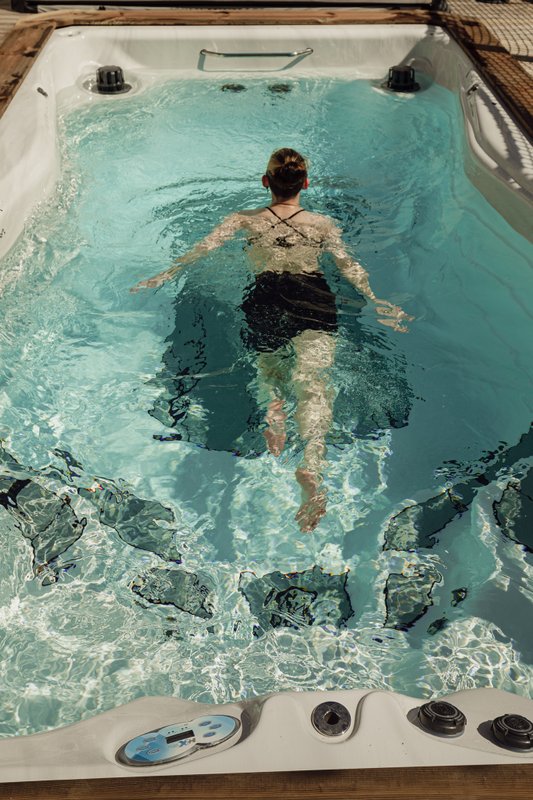 Les 3 Clefs de GaYa - Spa de nage, Sauna, lit hydromassant & relaxation immersive - 4pers. à Saint Jean Ligoure (6)