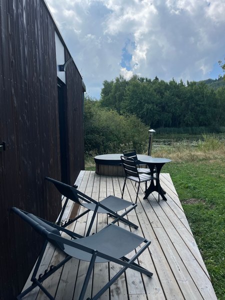 Hébergement AbracadaRoom : Lodge Duo sur Terre & Bain Nordique Privatif - Image 11