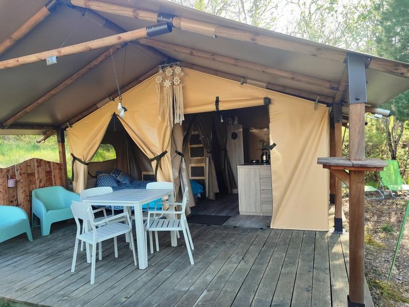 Hébergement AbracadaRoom : Tente Lodge Châtaigne - Image 10