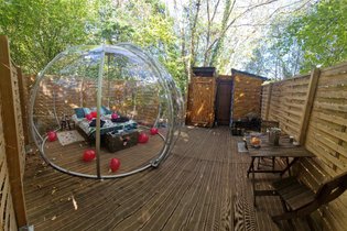 Bulle sous les étoiles "le moulin du cheix"