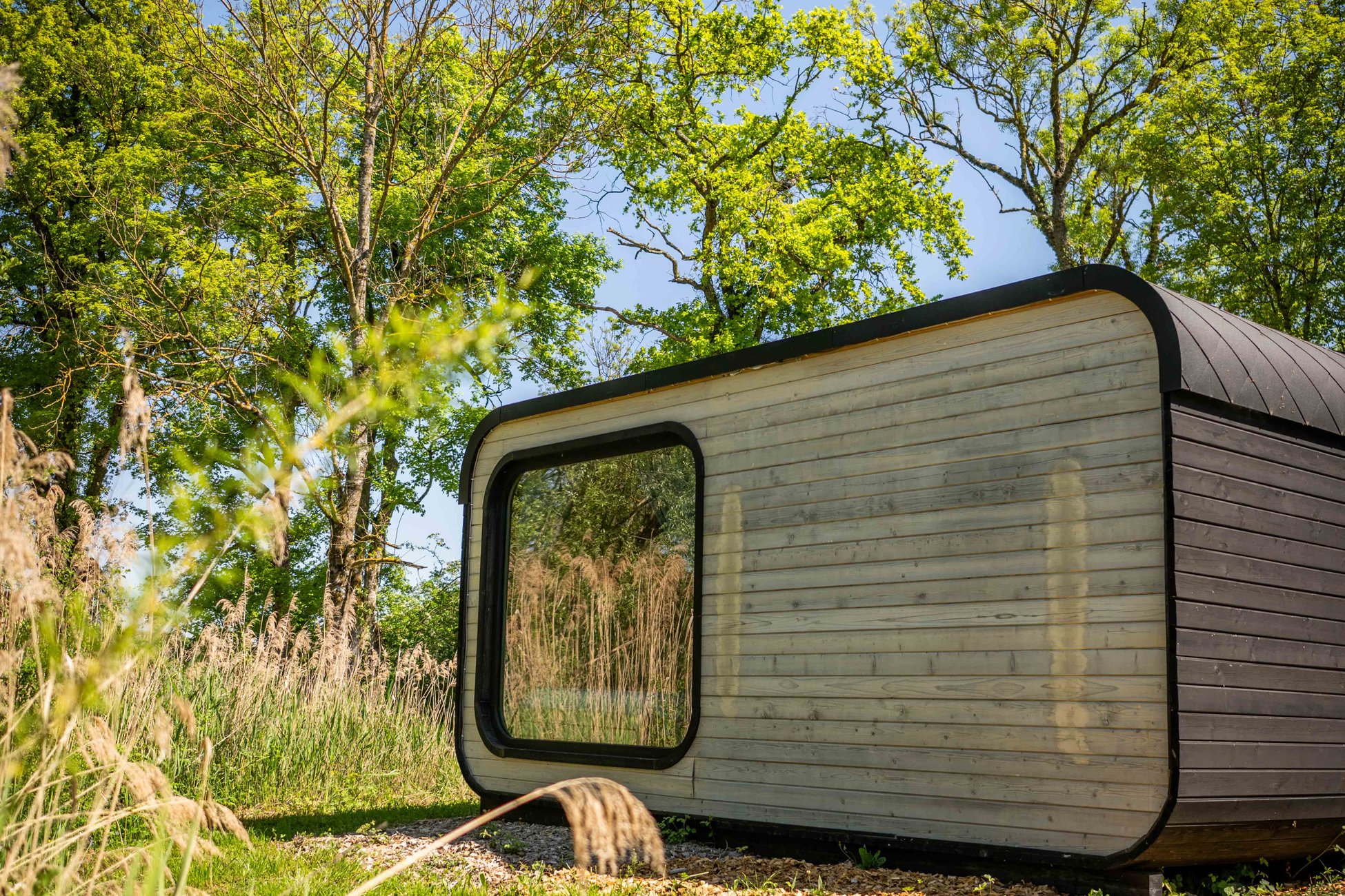 Hébergement UnicStay : Cabane Roseaux & Spa à Bâgé-Dommartin