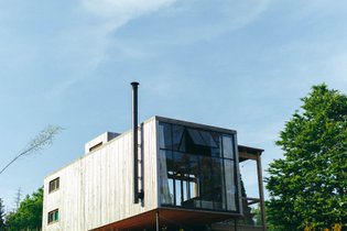 Cabane sur pilotis Bas-Rhin