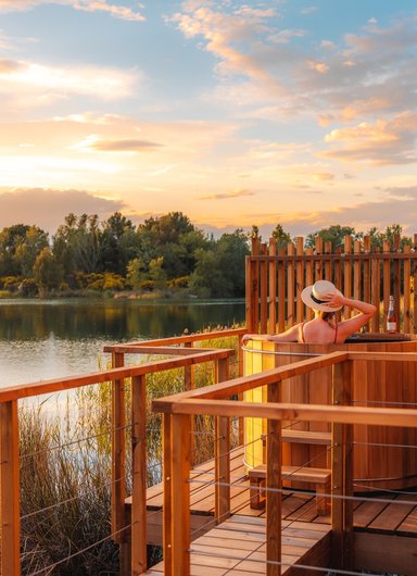 Cabane Spa Azur à Sorgues