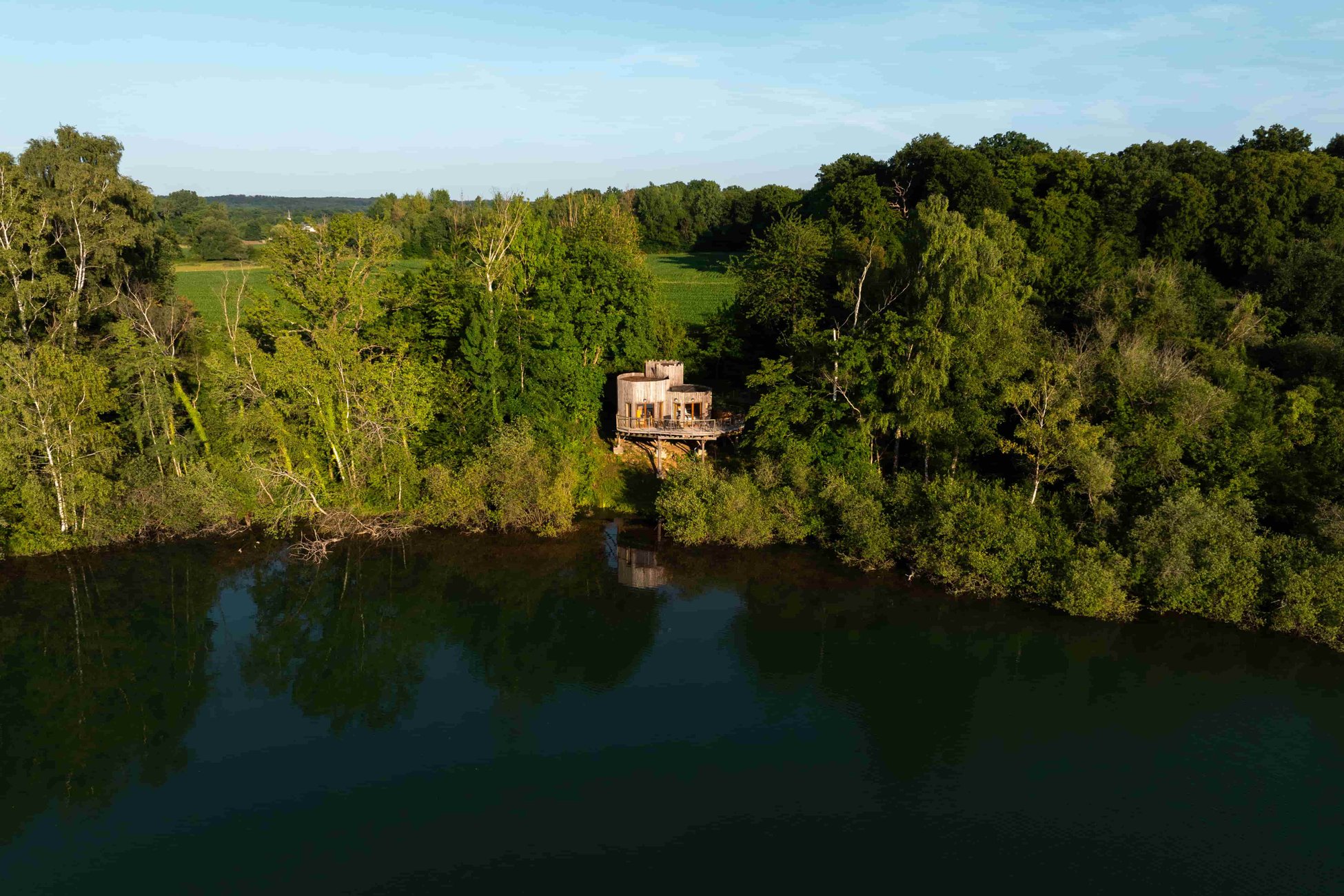 Hébergement UnicStay : Cabane Spa Douce Nuit à St-Léger-Aux-Bois