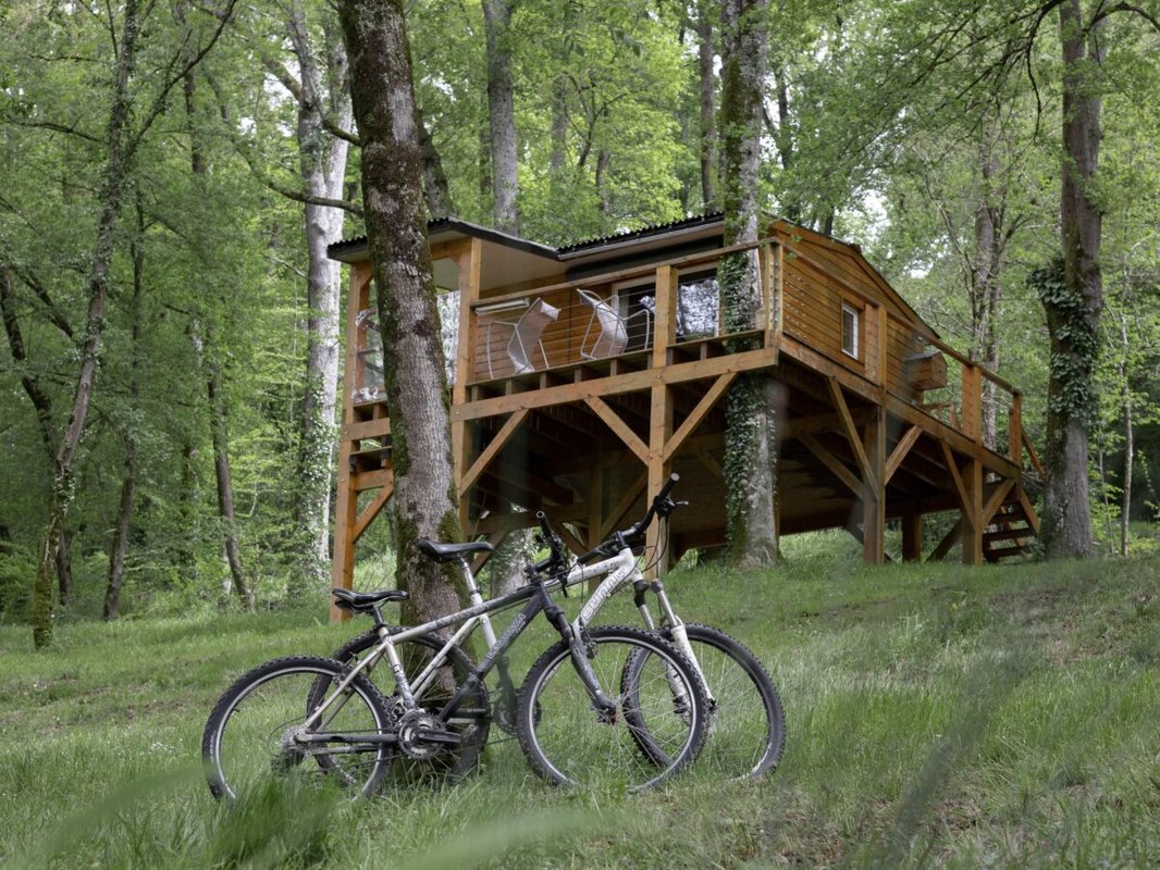 Les Cabanes du Lac - Cabane du Frêne & SPA à Sévignacq (1)