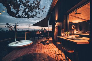 Cabane Spa Shou Sugi Ban