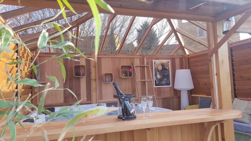 Hébergement AbracadaRoom : Tente Lodge Spa La Pinède - Image 4