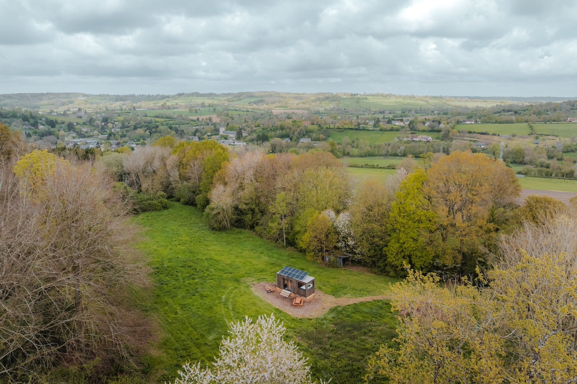 Hébergement UnicStay : Parcel Tiny House - une clairière proche Deauville à Blangy-Le-Château