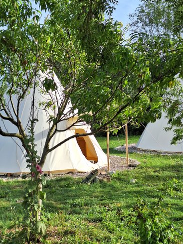 Hébergement AbracadaRoom : TIPIS nature, coucher de soleil et petit-déjeuner - Image 21