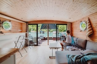 Toue cabanée Hautes-Alpes