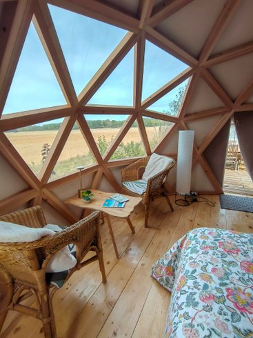 Hébergement AbracadaRoom : Dôme géodésique étoilé - Image 7