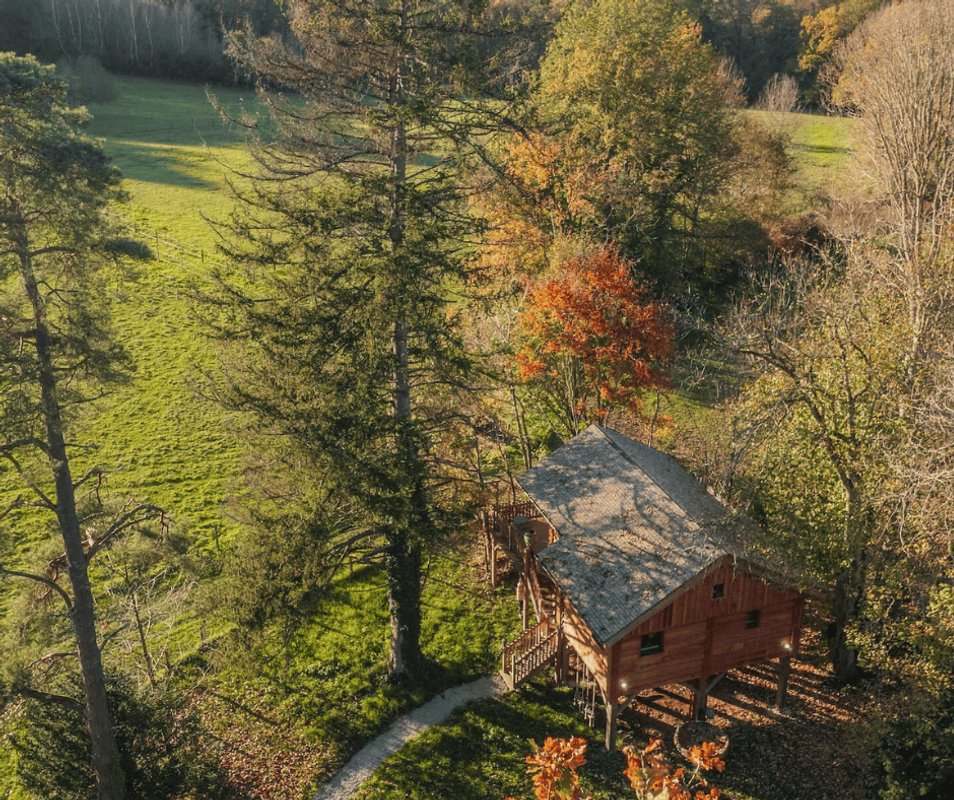 Cabanon Perché  à Château de Memanat à Chavanat (72)