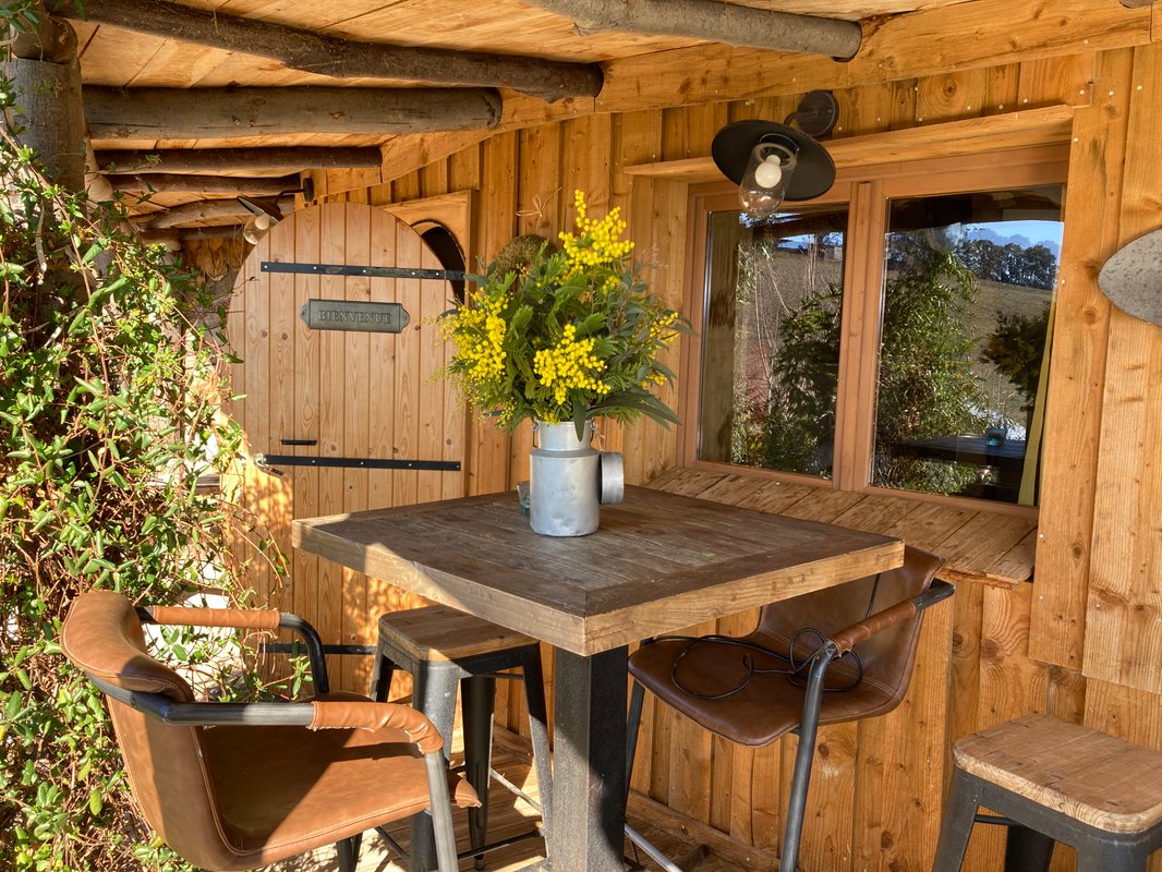 Maison  du Hobbit avec spa privatif à Villarzel Du Razès (19)