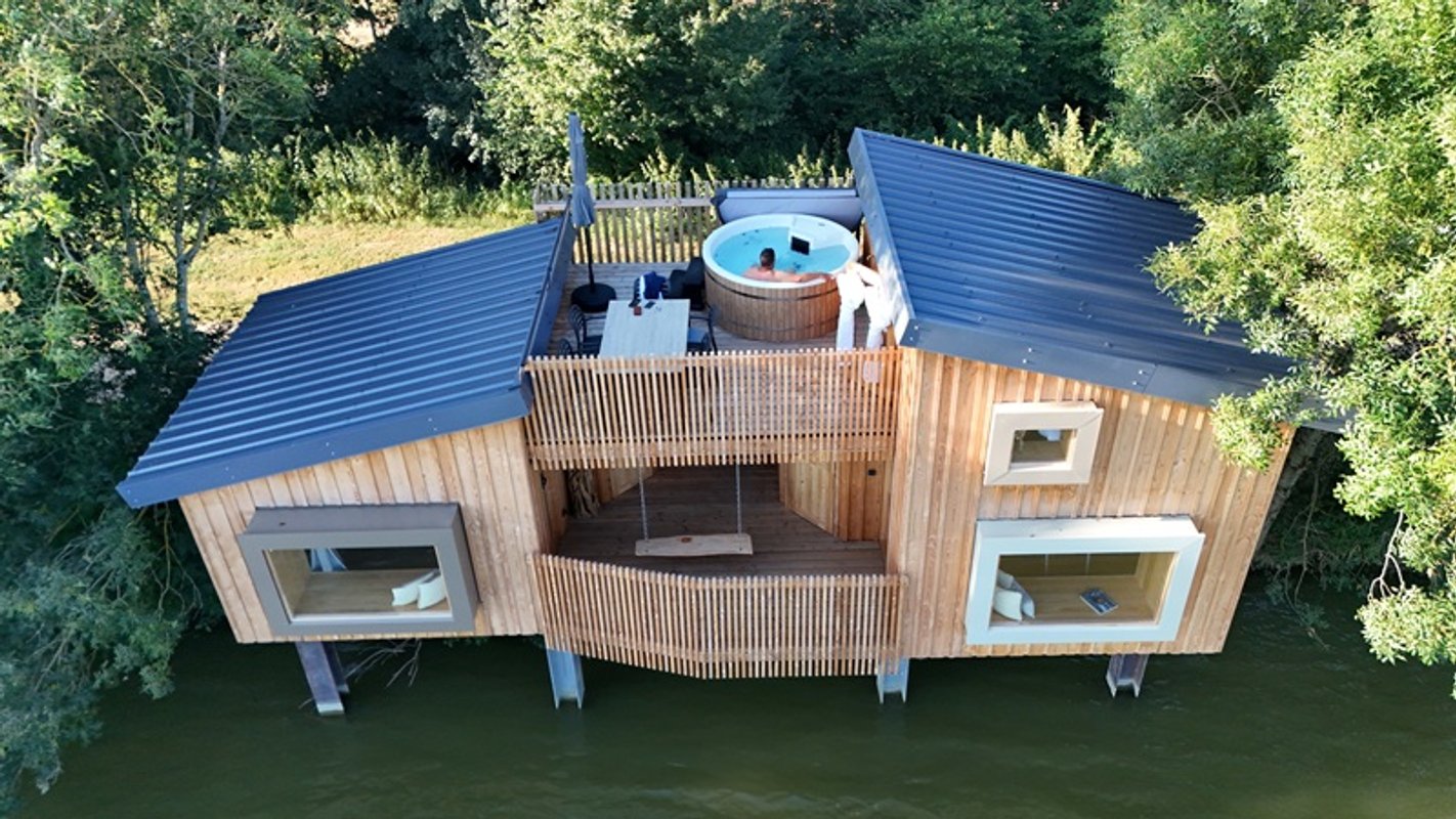 Cabane Spa  Horizon  5 pers à Bâgé-Dommartin (6)