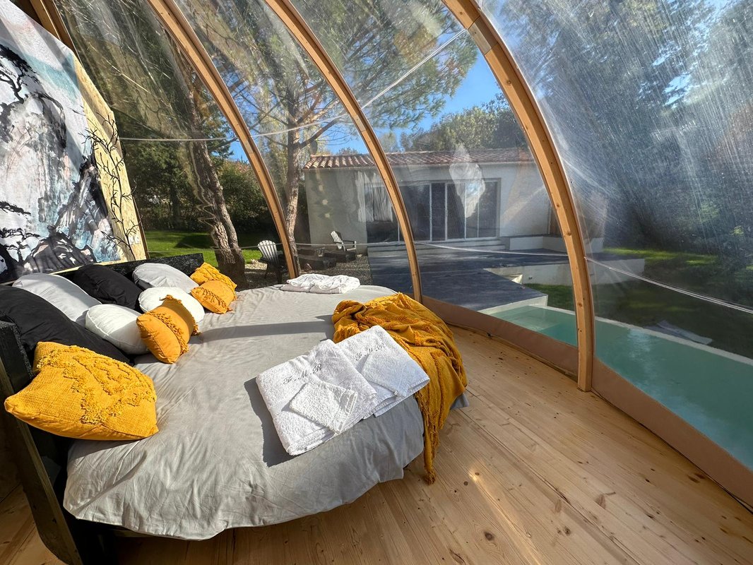 "F"anny - Wigwam, piscine & spa à Malves En Minervois (34)