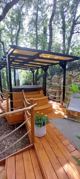 Hébergement AbracadaRoom : Cabane perchée GAIA & Spa - Image 16