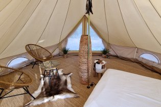 Tente et tente lodge Alpes-Maritimes