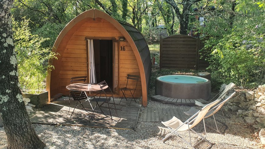 Hébergement AbracadaRoom : Cabane forestière & spa - Image 1