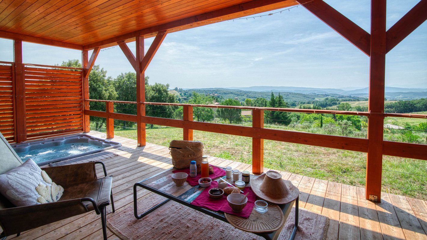 La Cabane perchée "A perte de vue" à Villarzel Du Razès (7)
