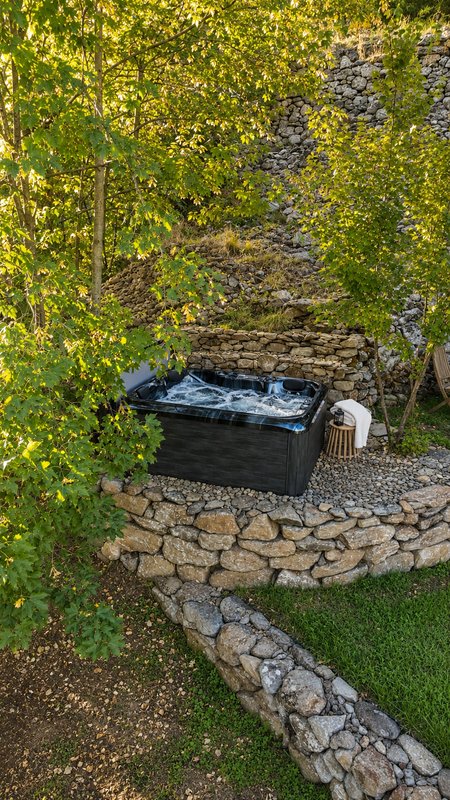 Cabane Là-Haut & SPA à Borée (4)