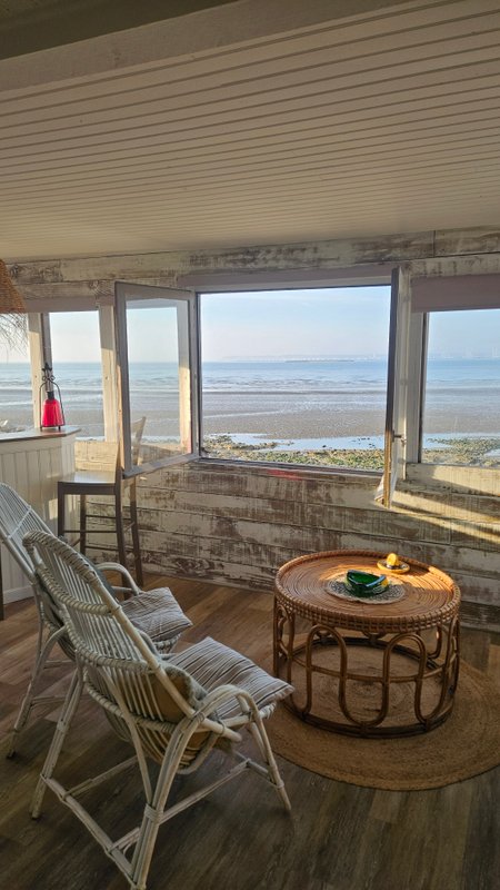 Chalet sur la plage, aux portes d'Honfleur à Criqueboeuf (2)