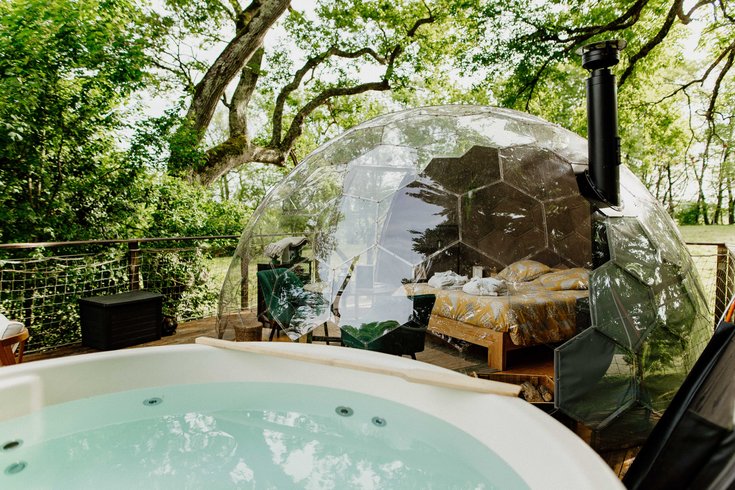 Hébergement AbracadaRoom : Dôme au cœur des chênes & SPA - Image 8