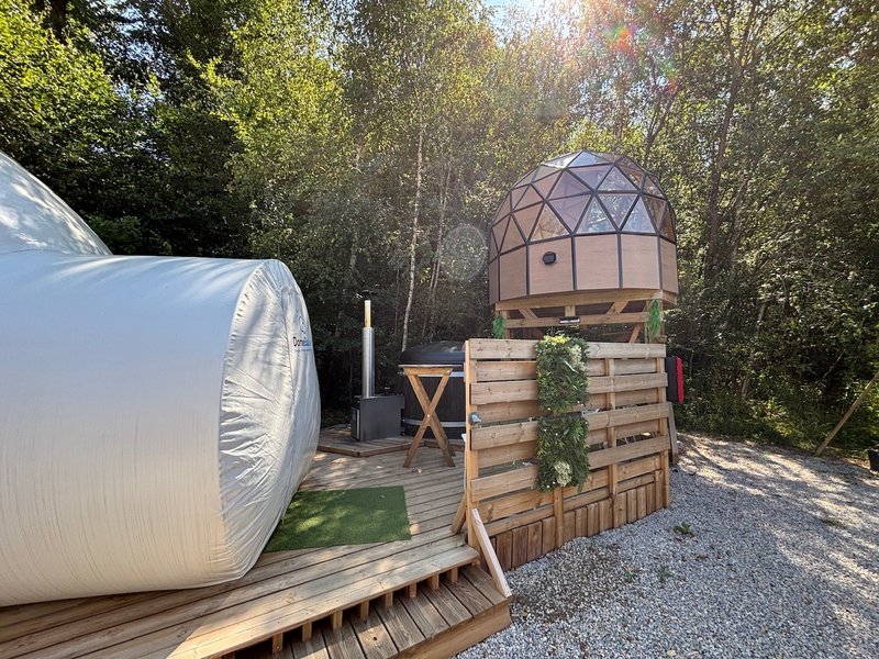 Hébergement AbracadaRoom : Dôme Lunaire D'Olia et son bain nordique - Image 1