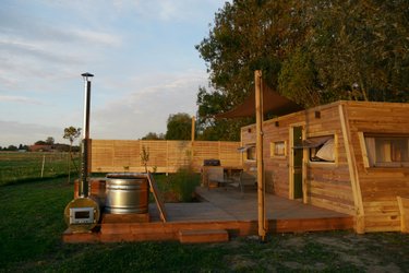 Tiny House Kaki & bain nordique à Rumes (2)