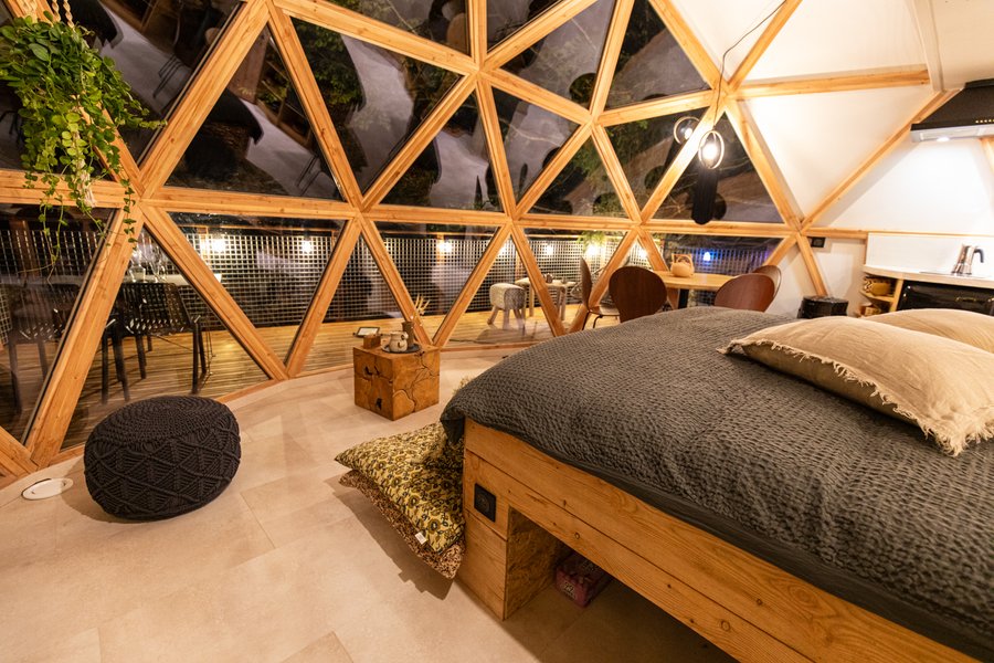 Hébergement AbracadaRoom : Panoramic dome, total immersion in nature - Image 10