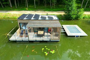 Cabane sur l'eau Marne
