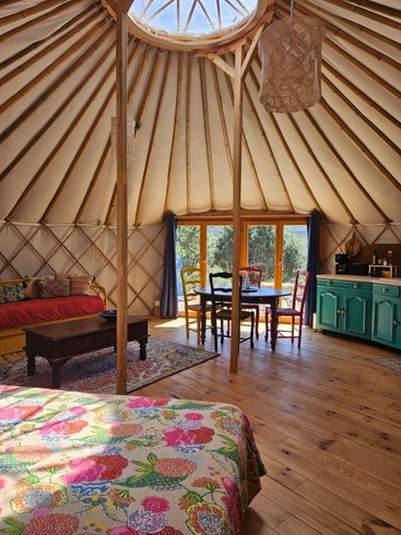 Hébergement AbracadaRoom : La Yourte Bambou - Image 3