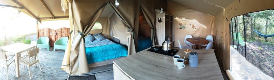 Hébergement AbracadaRoom : Tente Lodge Châtaigne - Image 8