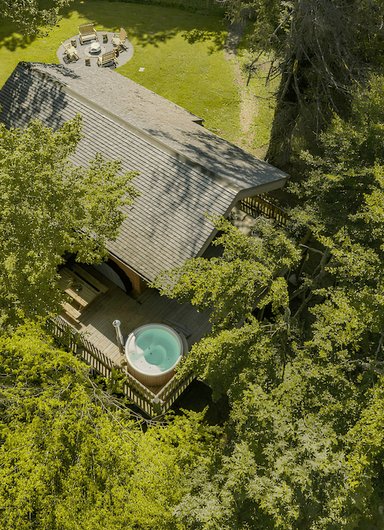 Cabanon Perché  à Château de Memanat à Chavanat