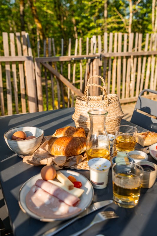 Cabane féérique  Spa - Cigogne noire à Vernois Les Vesvres (30)