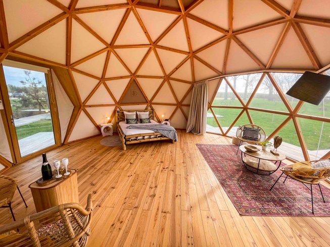 Hébergement AbracadaRoom : Le Dôme avec Bain nordique - Image 8