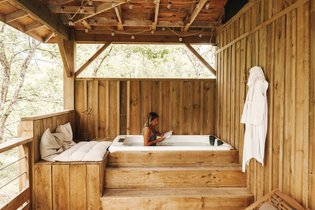Cabane sur pilotis Gironde