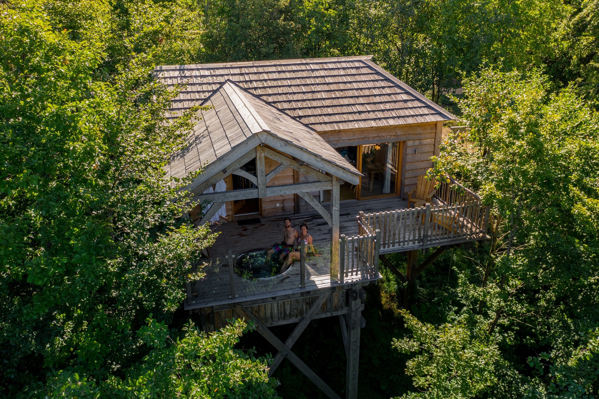 Hébergement UnicStay : Cabane Spa Mésange à Bonlieu