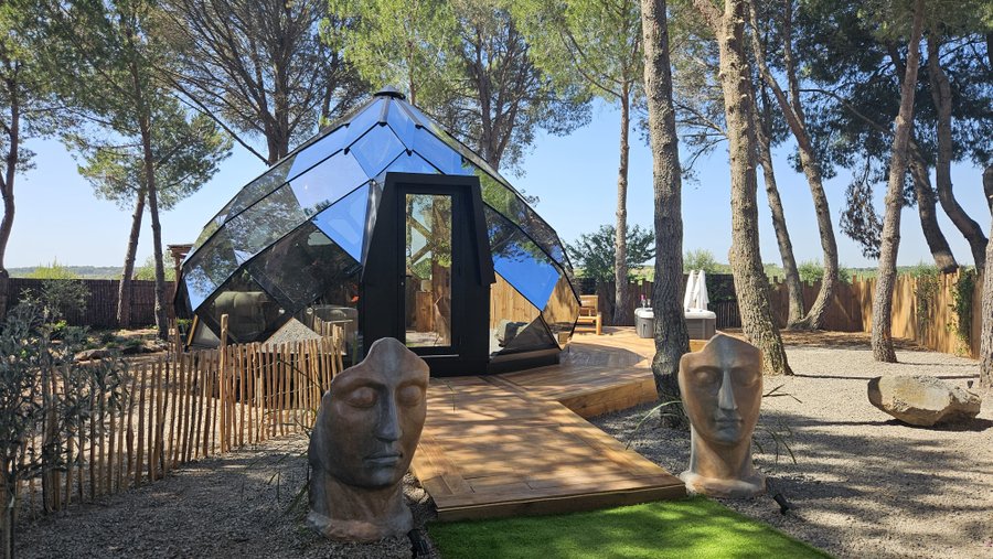 Réservation Zome en Hérault - Le Diamant des Carals & Spa