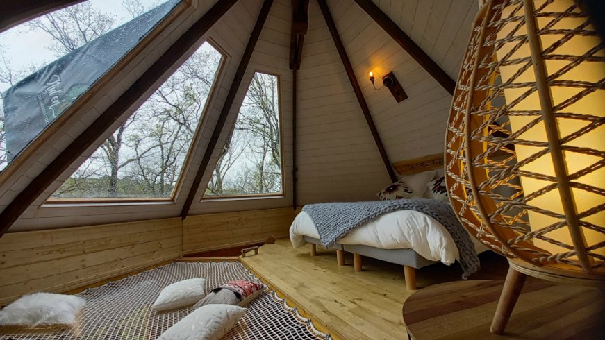 Hébergement AbracadaRoom : Cabane avec spa "Cocoon" - Image 13