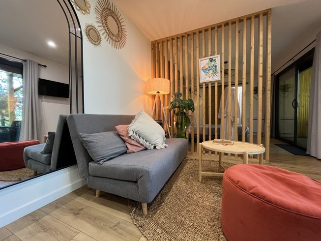 Hébergement AbracadaRoom : Les Cabanes du Lac - Cabane du Chêne & SPA - Image 3