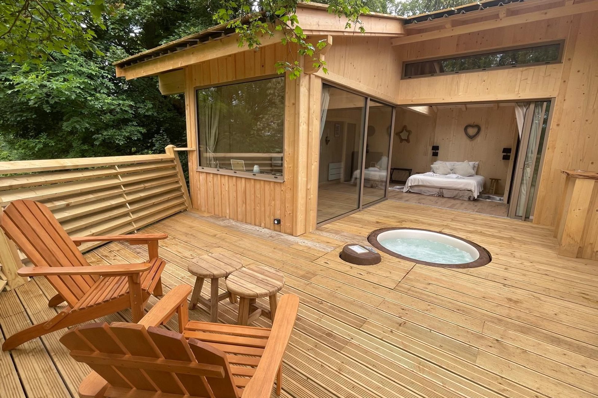 Hébergement UnicStay : Cabane Spa Coup de Coeur à Rosoy-En-Multien